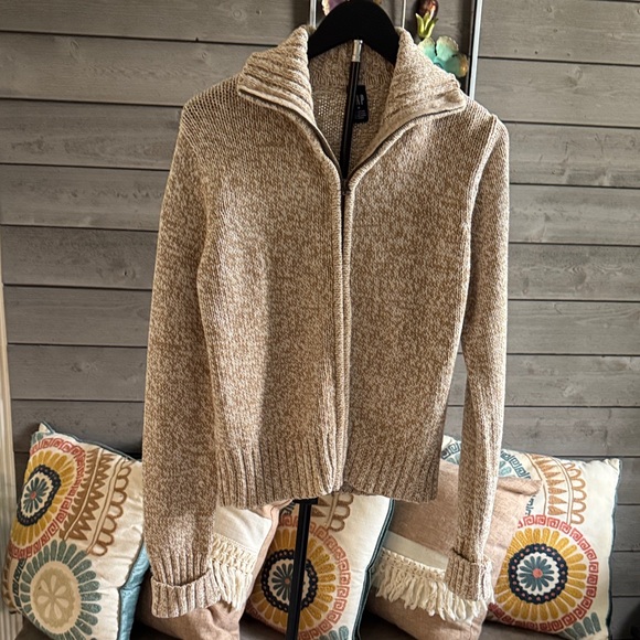 GAP Sweaters - GAP Tan Knit Cardigan